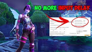 How to *LOWER INPUT DELAY* In Fortnite Chapter 2 (Windows 10)