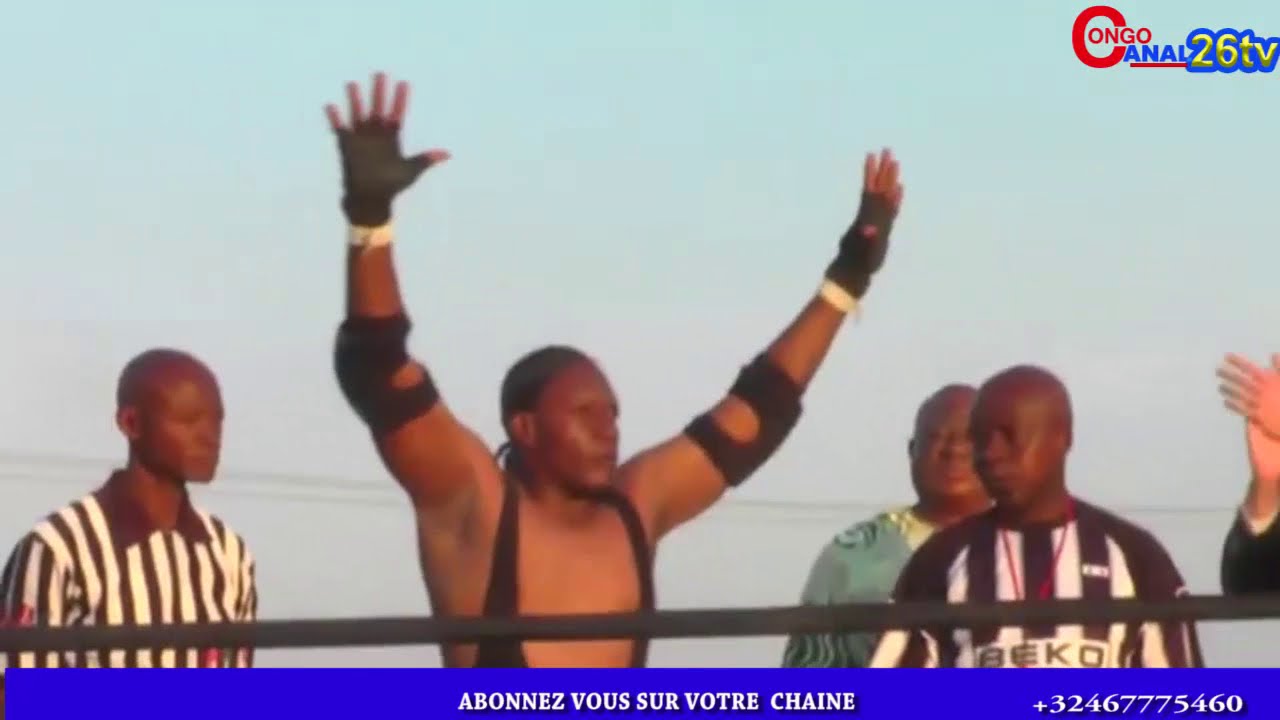 COMBAT DE CATCH CONGOLAIS CHAMPIONAT KATANGA 2020 FINAL AVEC JIBICK MUAKAJINGA 4X4 VS MACHINE KALELE