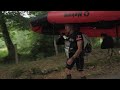 Day One at Raid in France - Packrafting