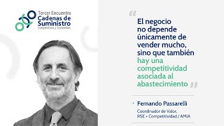 Competitividad en las Cadenas de Suministro | Fernando Pasarelli Competitividad en las Cadenas de Suministro | Fernando Pasarelli