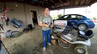 How to install Mower Blades on your Craftsman Riding Mower