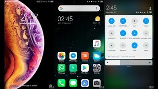 iMiuiOS UI V10 MIUI 10 Theme MTZ | IOS Theme MIUI 10 screenshot 3