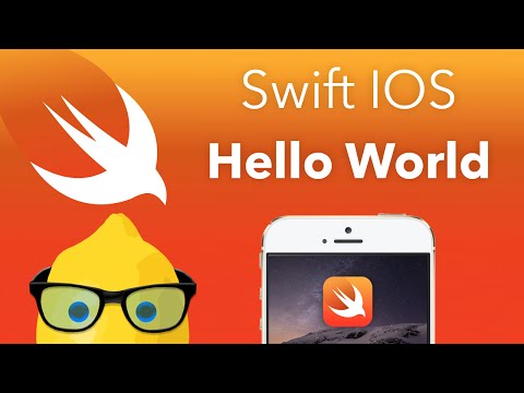 Swift IOS Tutorial Hello World - XCode 6 IOS 8 Geeky Lemon Development