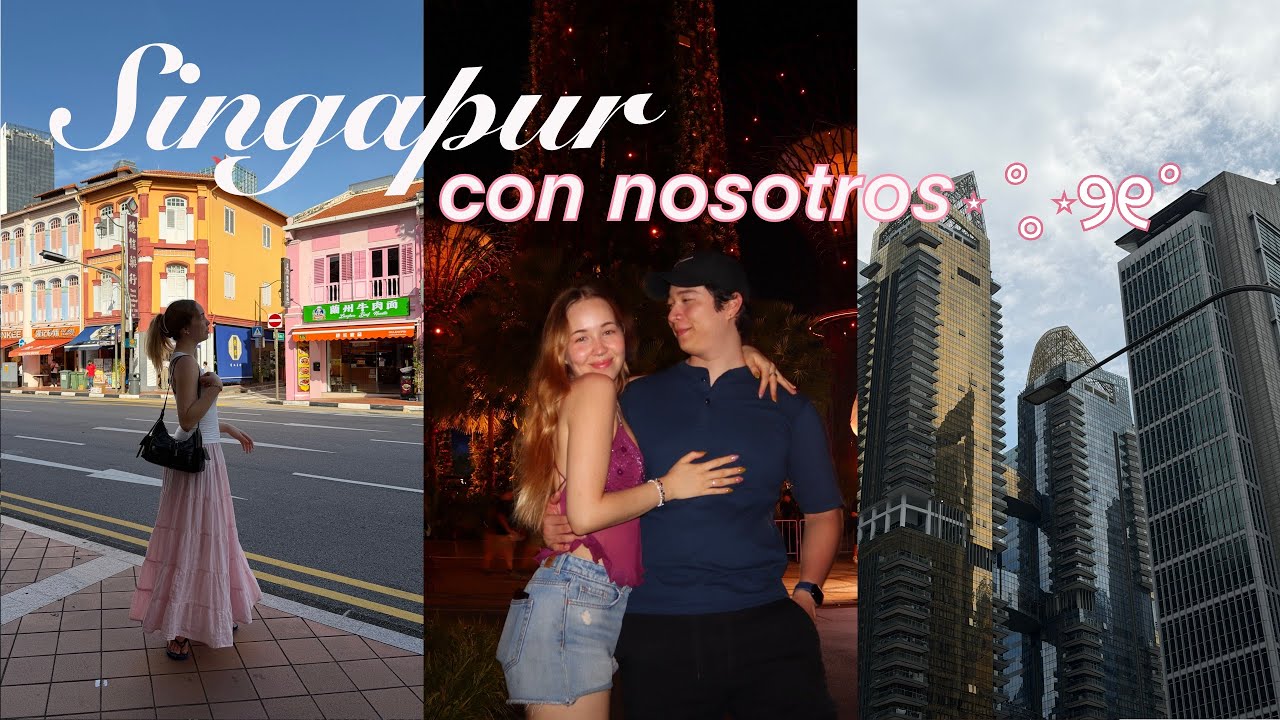 tus papás paseando por Singapur . ꒷ 🍰 . 𖦹˙—