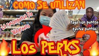Como UTILIZAR PERKS 🔥walgreens🔥paga con puntos recibe puntos 🔥