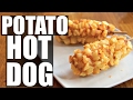 DIY POTATO HOT DOG 감자 핫도그 krinkle-cut fry corn dog  | WEENIES