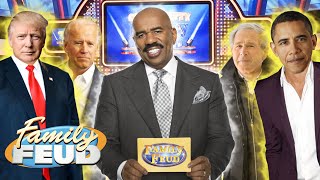 The Presidents Go on Family Feud...