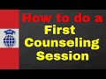 How to do a First Counseling Session | Steps in Counselling Process | Counselling Kaise Kare | Aman