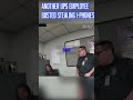 ANOTHER UPS Employee Caught Stealing New iPhones! #bodycam #police #iphone #theft