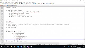 Salesforce Advance Dev Class 1 - Async Batch Apex