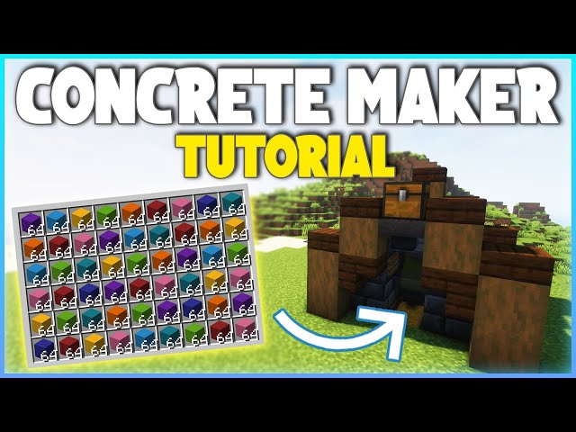 Concrete Stairs for Minecraft 1.19.3