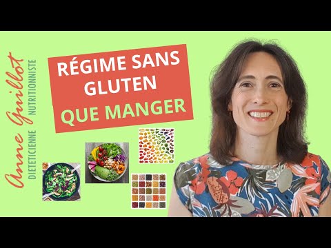 Vidéo: Liste Des Aliments Sans Gluten Et Sans Gluten