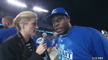ALCS Gm6: Cain discusses scoring the go-ahead run