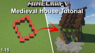 How To Build A Diagonal Medieval House In Minecraft 1.16 | Tutorial
