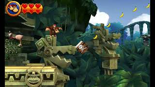Donkey Kong Country Returns 3D - Ruins - Wonky Waterway