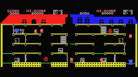 MAPPY - Bug Byte Software Ltd / Namco 1984 (Msx) by Sala Giochi 1980