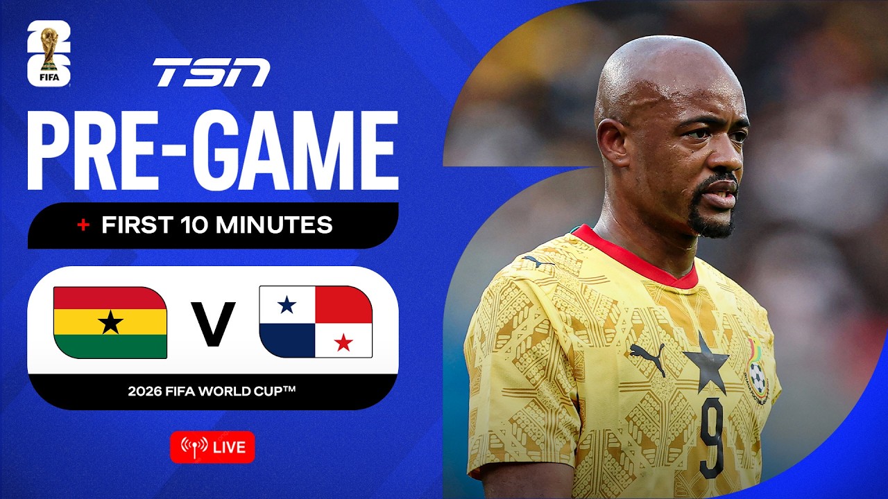 Ghana vs. Panama Pre-Game + First 10 Minutes | FIFA World Cup