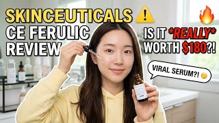 SkinCeuticals CE Ferulic Review | Is It REALLY Worth $180? 😳 #trending #viral #skincare 