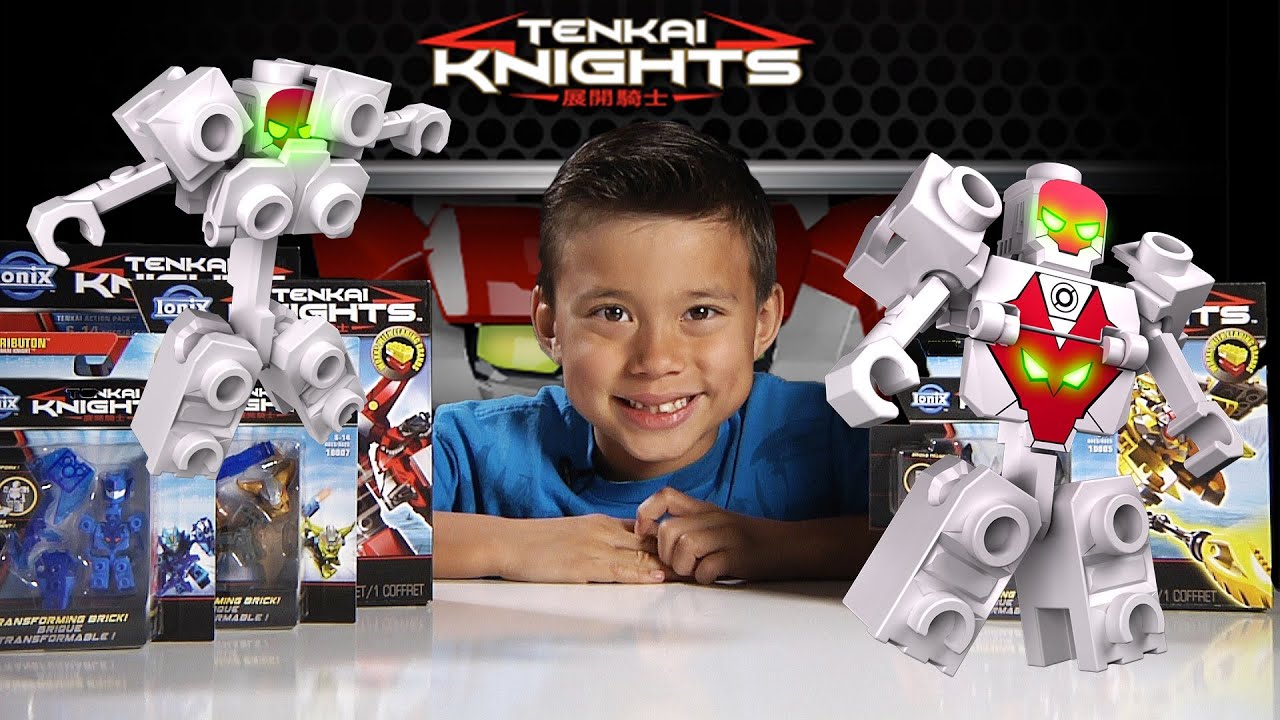 TENKAI KNIGHTS - Ionix Mini Figures & Titan Figures! Review & Unboxing - Sponsored by Spin Master