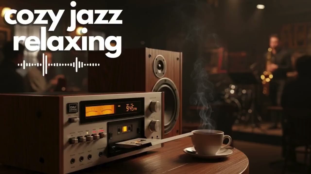 Late Night Cozy Jazz 🌙 Smooth Cafe Jazz Ambience