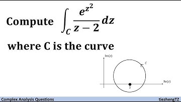 [Complex Analysis] Compute the Integral e^(z2)/(z-2) in the given contour