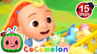 JJ Old MacDonald Toy Play! | Learn Animals For Toddlers | CoComelon Kids Songs & Nursery Rhymes