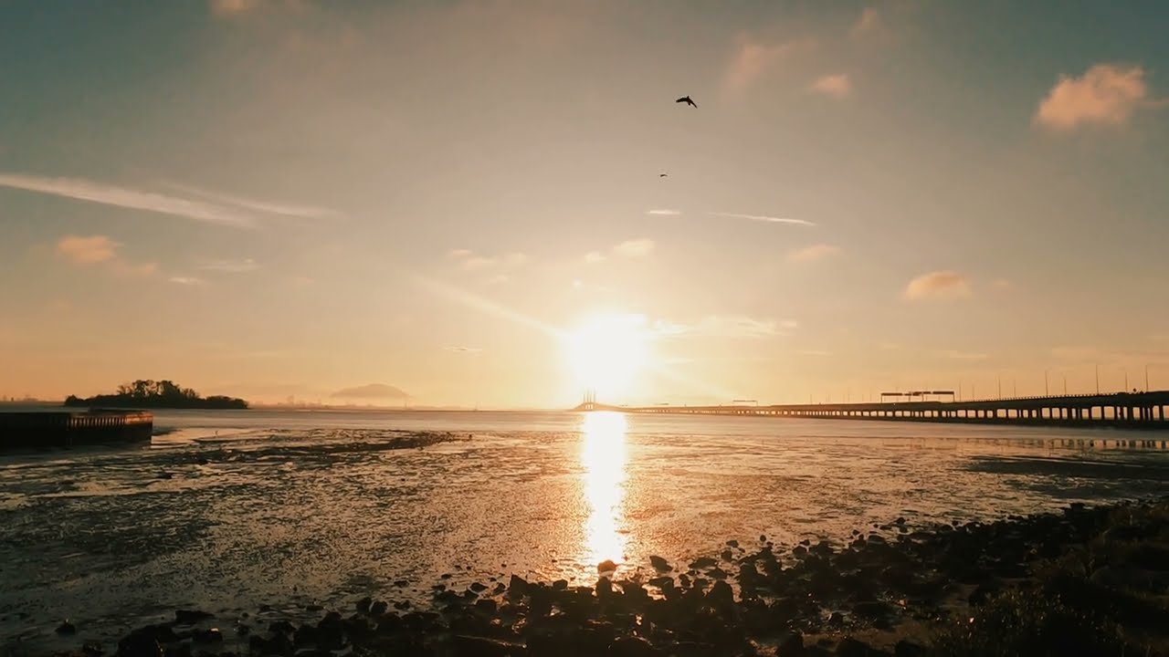 Magical Sunrise Under the First Penang Bridge: A Must-See in Penang