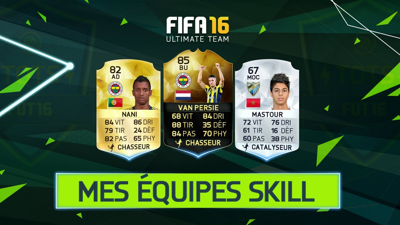 FIFA 16 Mes quipes Skill Pendant Les TOTS YouTube