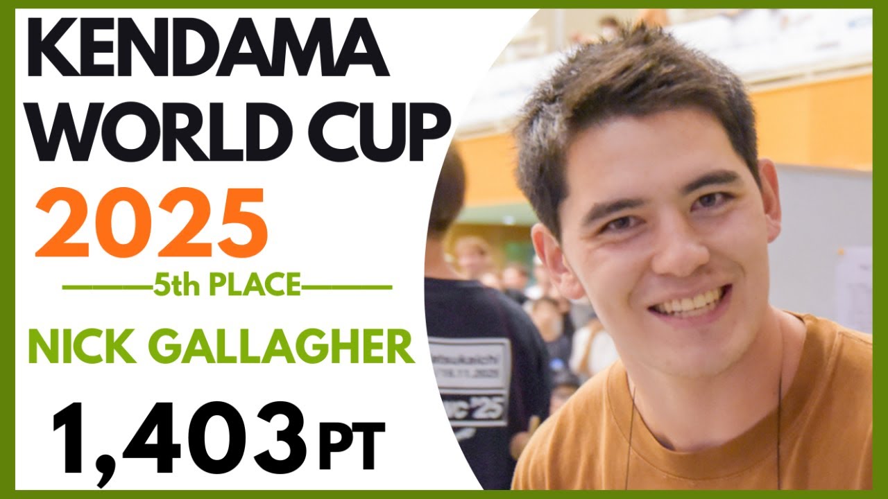 2025 Kendama World Cup - 5th Place - Nick Gallagher
