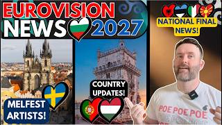 🚨 Melfest 🇸🇪 & FIK 🇦🇱 Artists! | Eurovision 2027 NEWS - October 10th 🚨