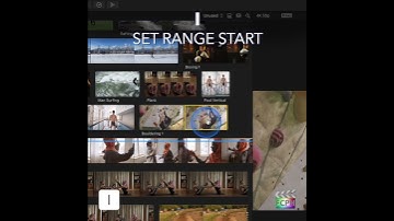 Final Cut Pro Shortcut | I | Set Range Start