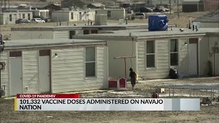 Navajo Nation administers over 100,000 doses of COVID-19 vaccine