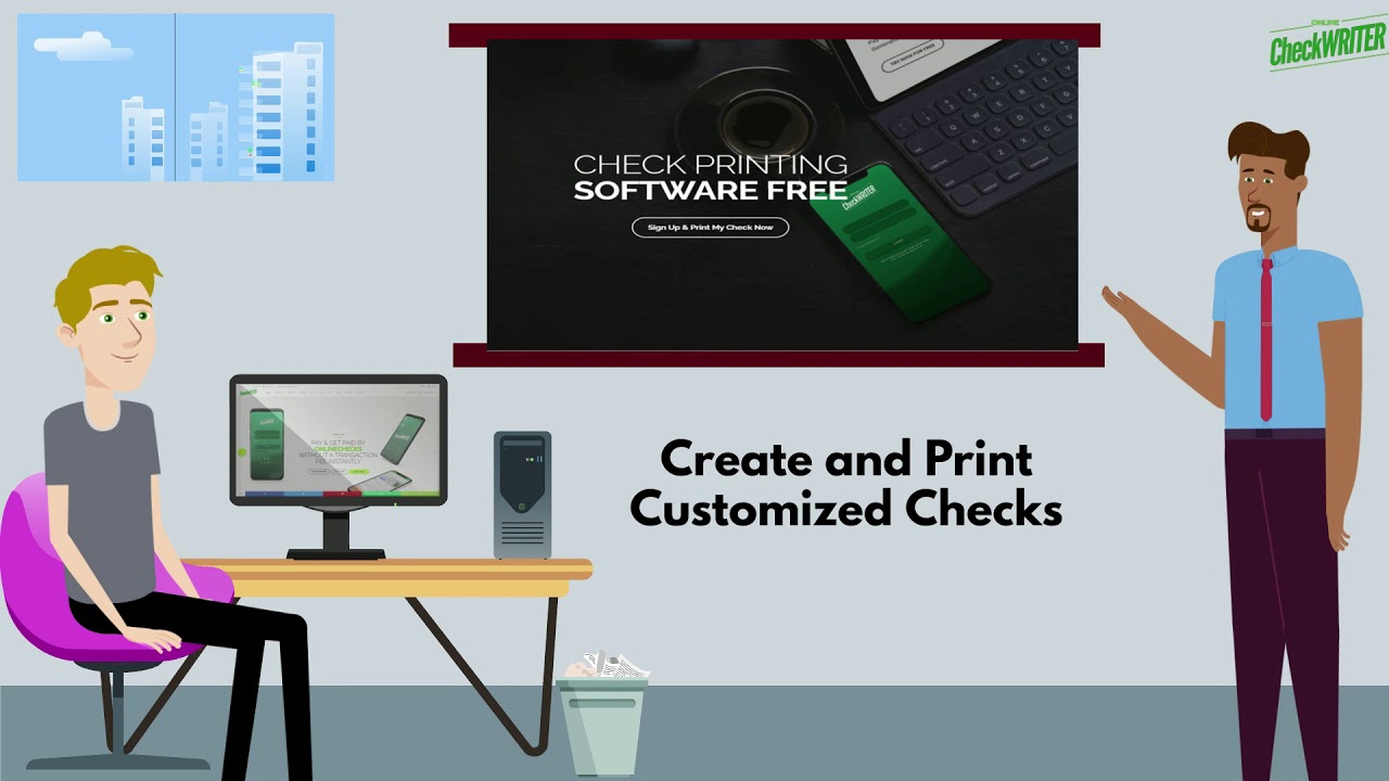 free personal micr check printing software - YouTube