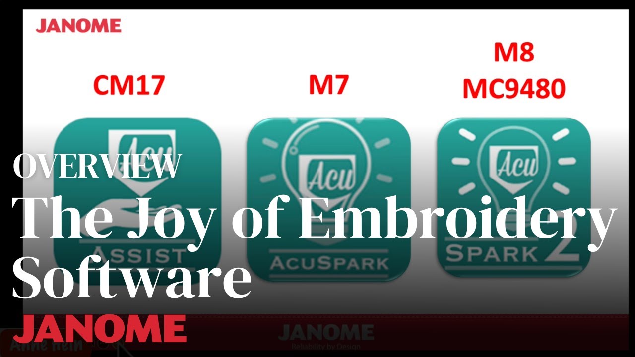 The Joy of Embroidery Software