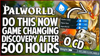 Palworld  New GAME CHANGING Secrets Found  17 ADVANCED Tips After 500 Hours  Boss Glitch & More!