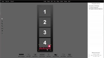 Create a print template from scratch in Darkroom Booth
