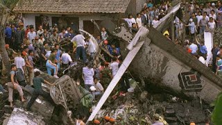 Sempati Air Flight 304 Aftermath Footage | 17 July 1997 Bandung, Indonesia