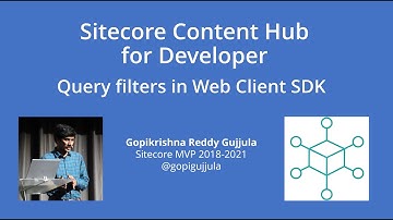 Sitecore Content Hub - Query filters in Web Client SDK