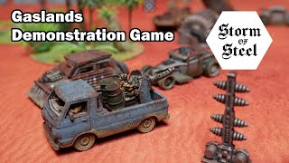 Gaslands Demonstration Game | Storm of Steel Wargaming