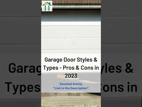 Video: Types of garages: pros, cons, features