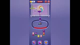 Wool Jam Yarn Loop Puzzle level 14 gameplay walkthrough solution