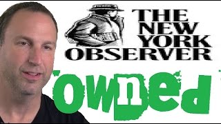 The New York Observer editor Ken Kurson gets owned by Brian Stelter Reliable Sources CNN