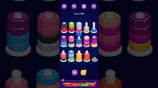 Nut Sort Level 409 Walkthrough | Nuts — Color Sort 409 solution