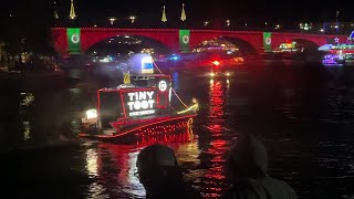 Parade of Lights December 9 2023 Colorado River in Lake Havasu City Arizona - U S A