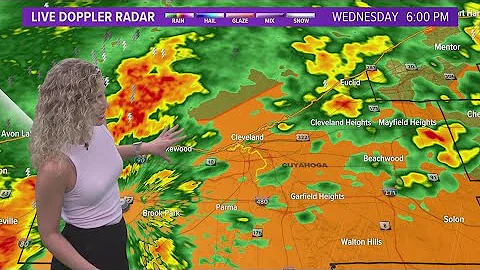 Severe thunderstorm warnings issued for several Northeast Ohio counties