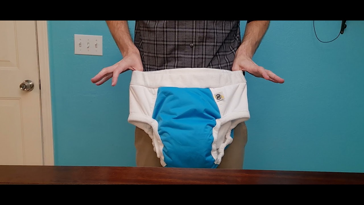 ObboMed Snap-On Reusable Washable Waterproof Incontinent Underpants / adult  diaper cover review. 