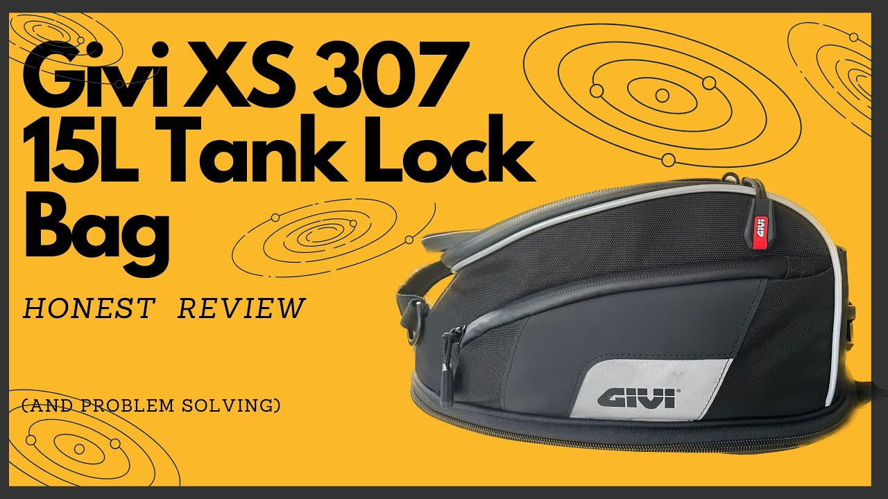 Givi XS307 Tank Lock Bag with Leoncino Trial 500 Review YouTube