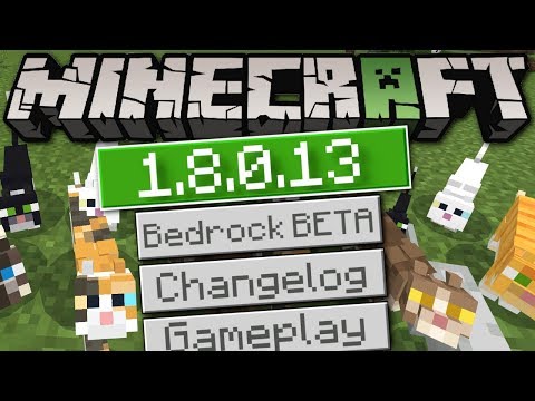 Minecraft 1 8 0 13 Beta Out Now Texture Fixes Change Log Mcpe Xbox Switch Bedrock Youtube