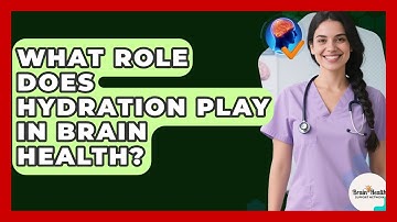 What Role Does Hydration Play In Brain Health? - Brain Health Support Network