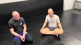 Deep half guard #bjj #jiujitsu